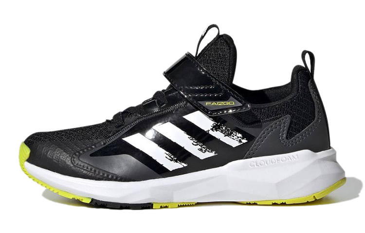 Adidas Adidas Fai2go K Breathable Low top Kids' Running Shoes Black White Yellow Kids'