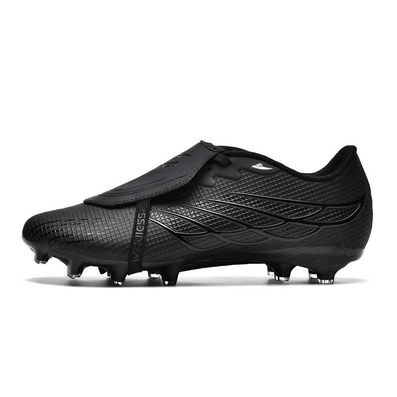 KUDING Slip Resistant Anti Kick Balance Low top Kids' Soccer Shoes Teenagers