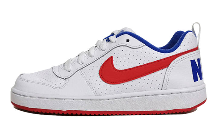 Nike Nike Court Borough Low White Blue Red GS