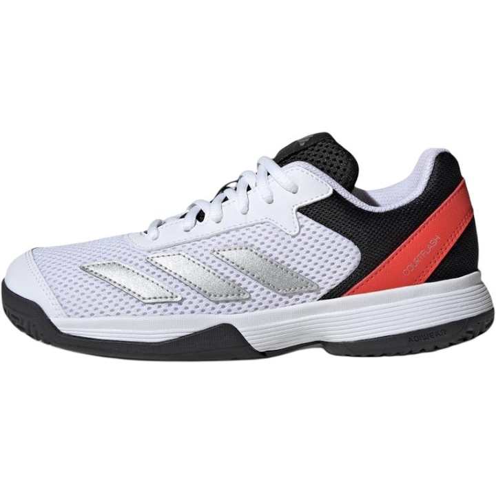 Adidas Adidas Courtflash Comfortable And Lightweight Low top Kids' Training Shoes White Kids'