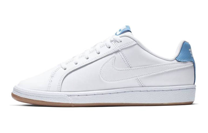 Nike Nike Synthetic Leather Low top Skateboard Shoes Blue White Unisex