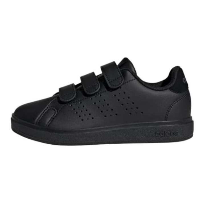 Adidas Adidas ADVANTAGE BASE 2.0 Soft And Comfortable Slip Resistant Slip Resistant Low top Kids' Skateboarding Shoes Black
