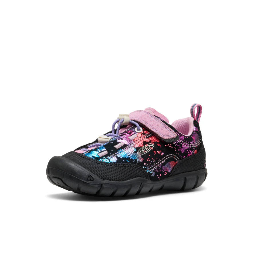 Keen JASPER 2 Suede Low top Kids' Outdoor Shoes Pink/Black Children Aged 3 7 Years Old