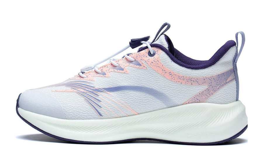 Li-Ning YOUNG Li Ning YOUNG Fighting Falcon Versatile Slip Resistant, Abrasion Resistant, Breathable Low top Running Shoes White