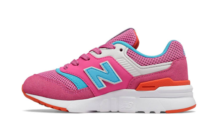 New Balance New Balance NB 997 Trendy Cushioning Kids Lifestyle Shoes Pink Blue Children Aged 3 7 Years Old