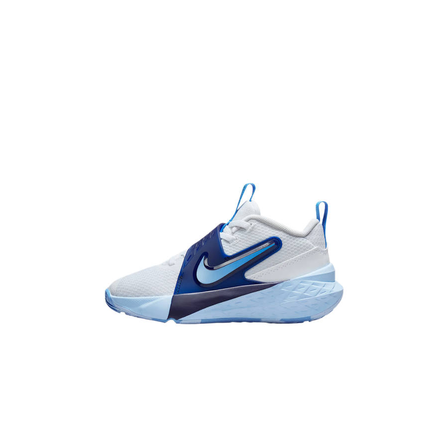 Nike Nike Team Hustle D 12 Low top Children's Basketball Shoes Blue Children Aged 3 7 Years Old