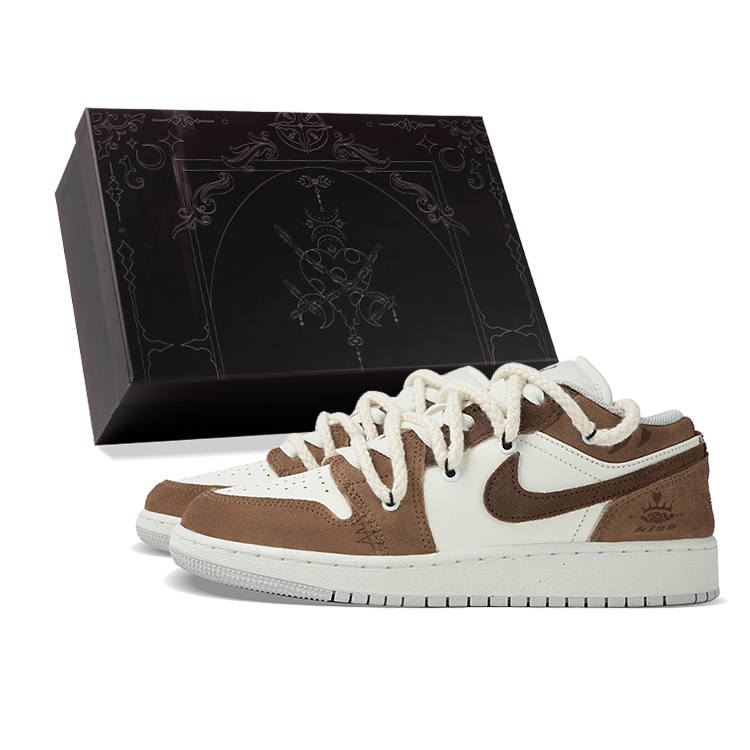 Jordan Jordan Air Jordan 1 Leather, Suede Slip Resistant Abrasion Resistant Slip Resistant Abrasion Resistant Low top