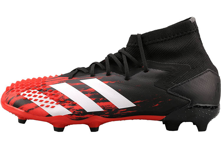 Adidas Adidas Predator Mutator 20.1 Comfortable Low top Soccer Shoes Black Red Kids'