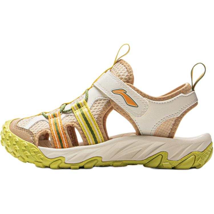 Li-Ning YOUNG Li Ning YOUNG Slip Resistant Abrasion Resistant Low top Sandal Brown Green Kids'