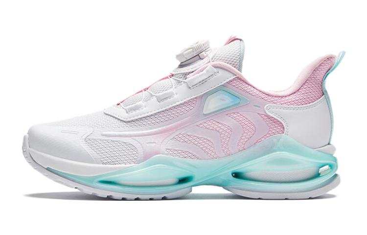 Antakids Cushioning, Wear Resistant Low top Running Shoes White Pink Unisex