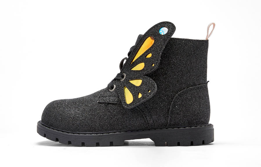 DAVE&BELLA Crew Kids' Boots Black Children Aged 3 7 Years Old