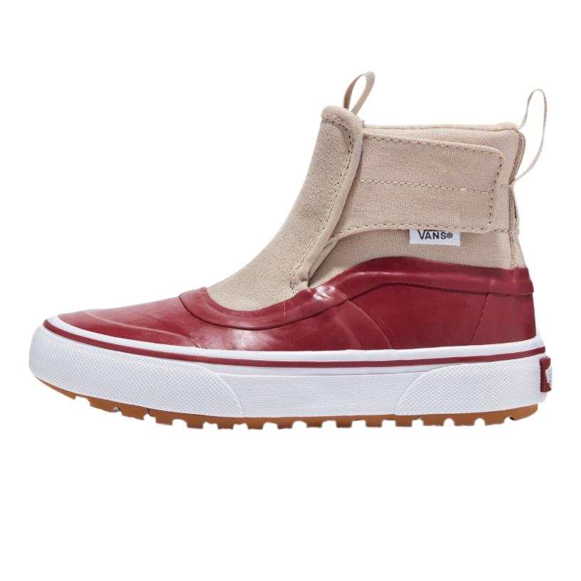 Vans Slip on Waterproof And Warm Mid top Boots Red Kids'