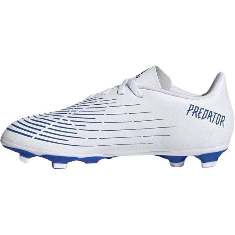 Adidas Adidas Abrasion Resistant Low top Kids' Soccer Shoes White Blue Kids'