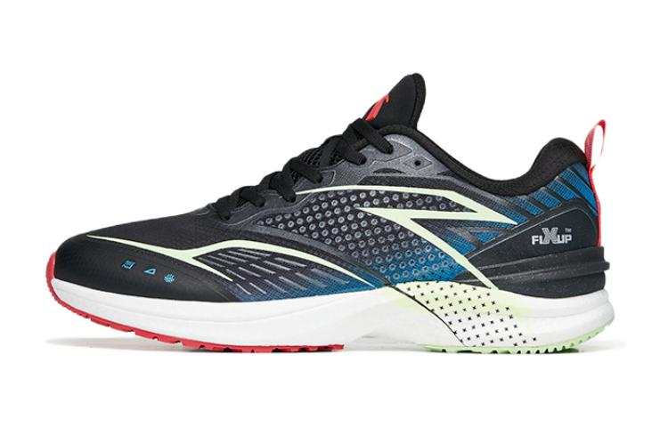 Antakids Speedy Ft Slip Resistant Cushioning Abrasion Resistant Rebound Breathable Low top Running Shoes Black Blue