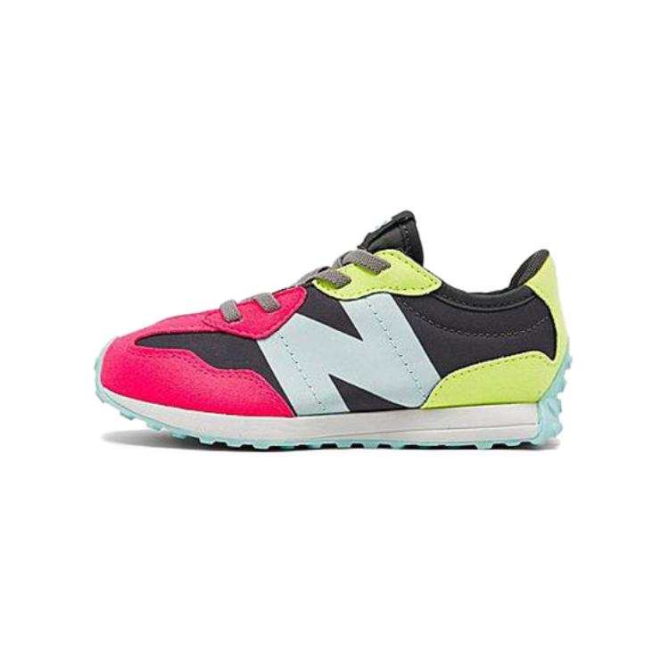 New Balance New Balance NB 327 Comfortable Low top Toddler Shoes Gray Green Red Infant And Toddler