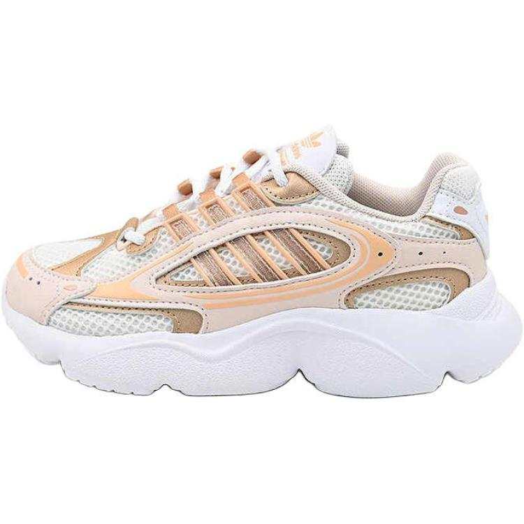 Adidas Originals Ozmillen Mesh Lightweight Cushioning Low top Kids Lifestyle Shoes Orange Kids'