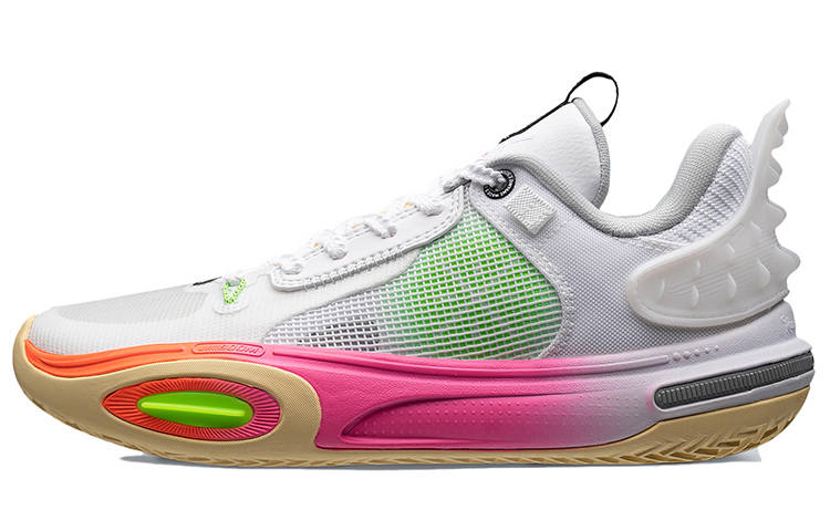 Li-Ning Li Ning All City 11 Youth Fabric Comfortable Abrasion Resistant Breathable Low top Children's Basketball Shoes