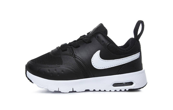 Nike Nike Air Max Vision TD Low top Casual Shoes Black White Infant And Toddler