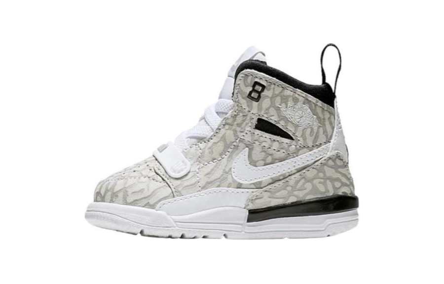 Jordan Jordan Legacy 312 TD Abrasion Resistant Abrasion Resistant Low top Toddler Shoes White Brown Infant And Toddler