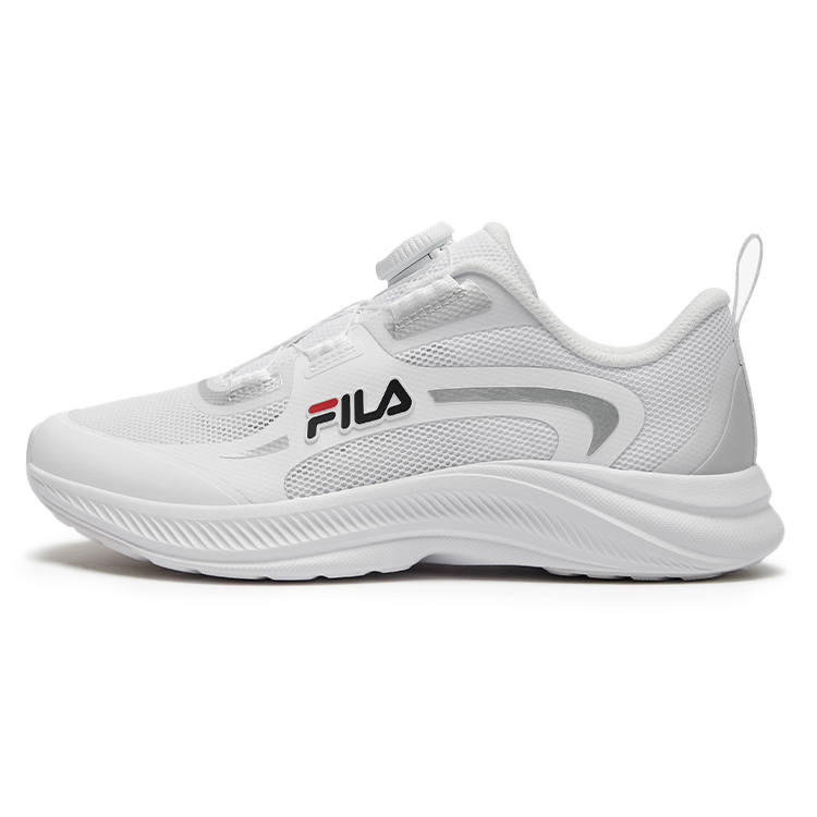 FILA KIDS Capsule Shoe Lightweight Cushioning Low top Kids' Running Shoes White