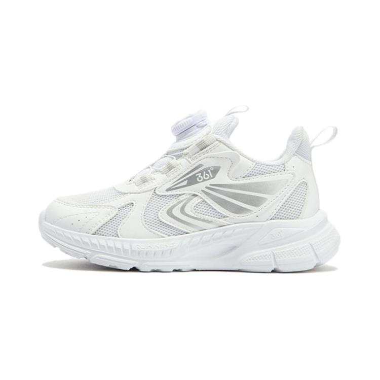 361°KIDS Abrasion Resistant Low top Kids' Running Shoes White Children Aged 3 7 Years Old