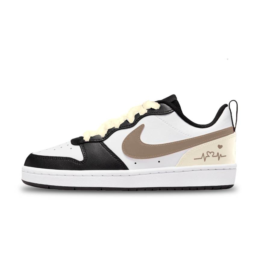 Nike Nike Court Borough Electric Yellow Kids' Skateboarding Shoes Yellow Unisex