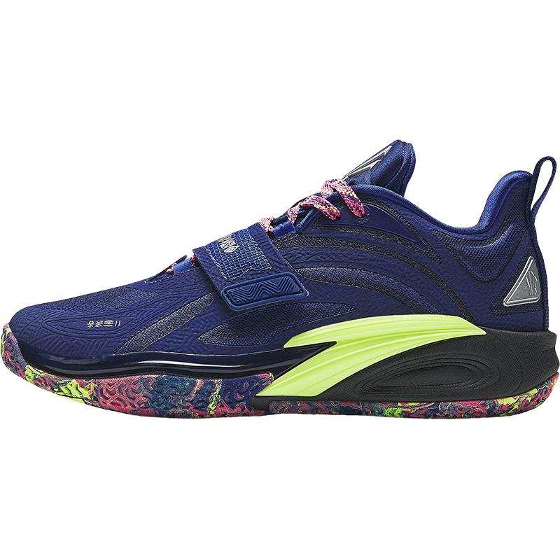 Antakids KAI 1 Blue Halo Fabric Low top Basketball Shoes Signal Blue/Lazurite Blue Teenagers
