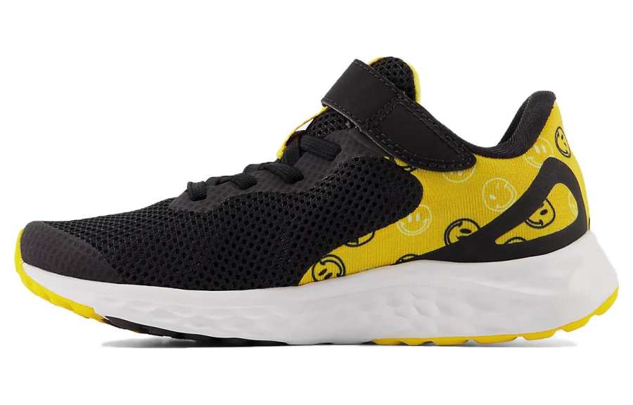 New Balance New Balance V4 Comfortable Low top Running Shoes Black Yellow Kids'