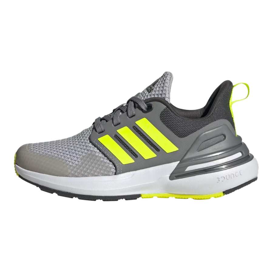 Adidas Adidas RAPIDASPORT Comfortable Round Toe Cushioning, Wear Resistant Low top Kids' Running Shoes Gray Kids'