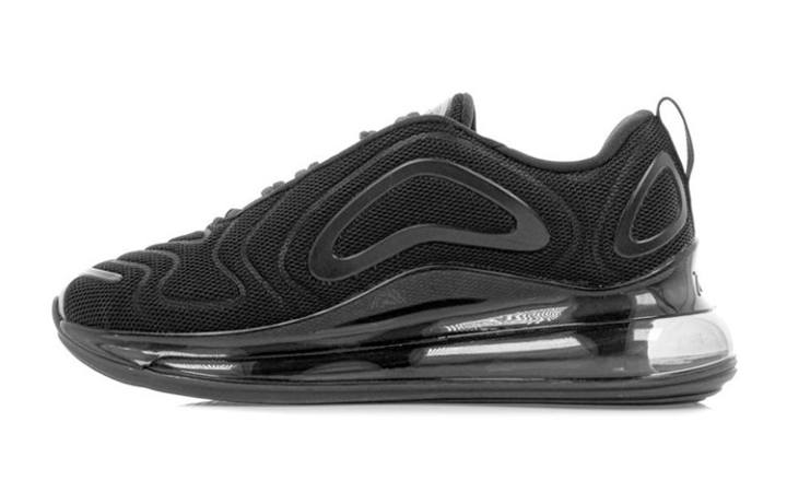 Nike Nike Air Max 720 Triple Black GS