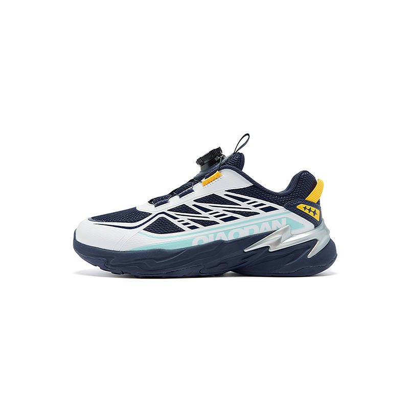 QIAODAN Low top Running Shoes Sash Blue/Light Gull Blue Teenagers