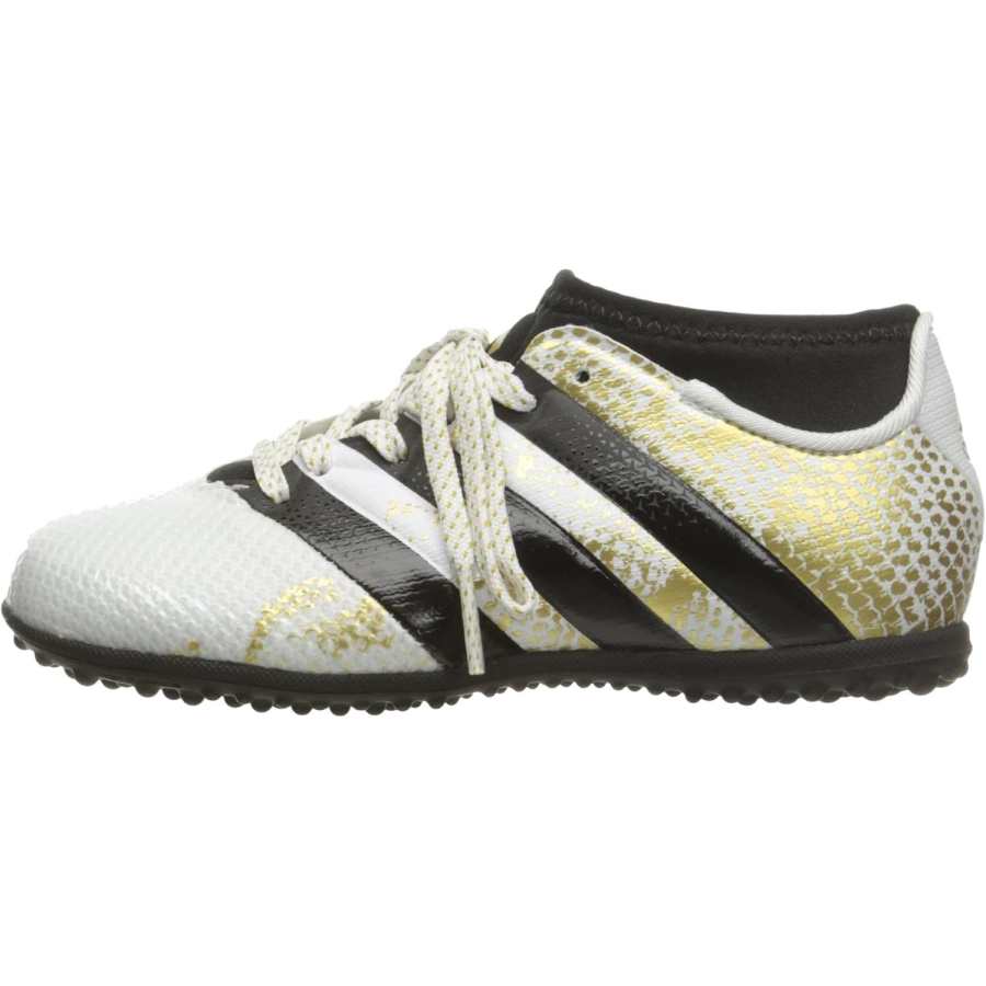 Adidas Adidas Ace 16.3 Mid top Soccer Shoes Black White Gold Kids'