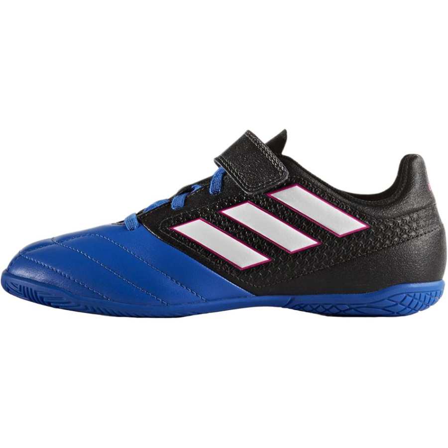 Adidas Adidas ACE 17.4 Fabric Low top Kids' Soccer Shoes Blue Black Teenagers