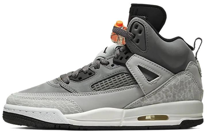 Jordan Jordan Spizike Leather Mid top Basketball Shoes Cool Gray Unisex
