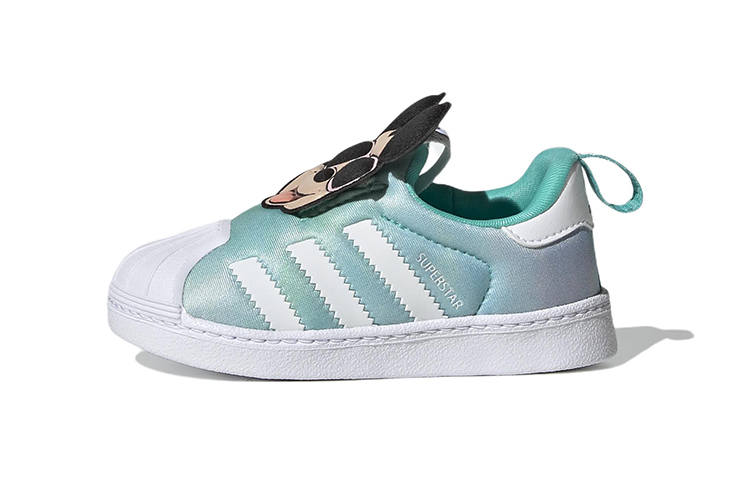 Adidas Originals Disney x Adidas Originals SUPERSTAR 360 Low top Toddler Shoes Light Blue Infant And Toddler