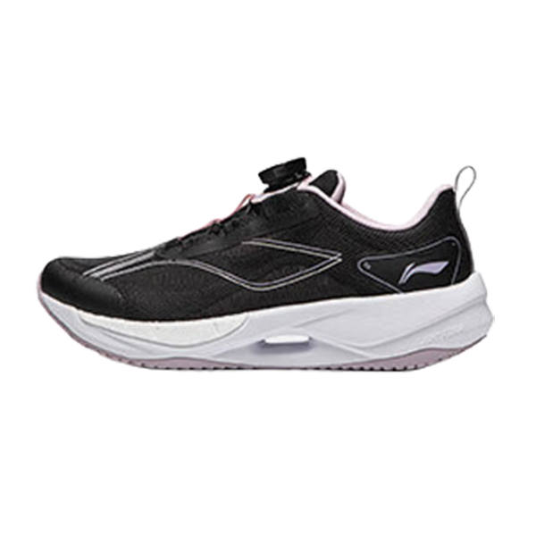 Li-Ning YOUNG Li Ning YOUNG Super Light 21 Synthetic Leather, Textile Low top Running Shoes Black Pink Unisex