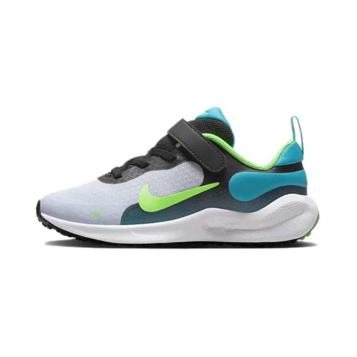 Nike Nike Revolution 7 PS 'Football Grey Green Strike'