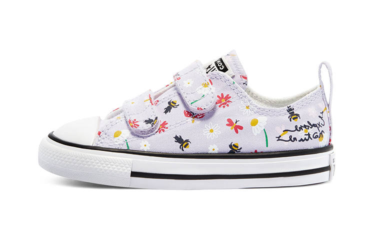 Converse Chuck Taylor All Star Low Top Low top Toddler Shoes White Multicolor Infant And Toddler