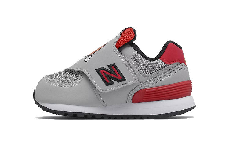 New Balance New Balance Cushioning Abrasion Resistant Breathable Low top Toddler Shoes Gray Red Infant And Toddler