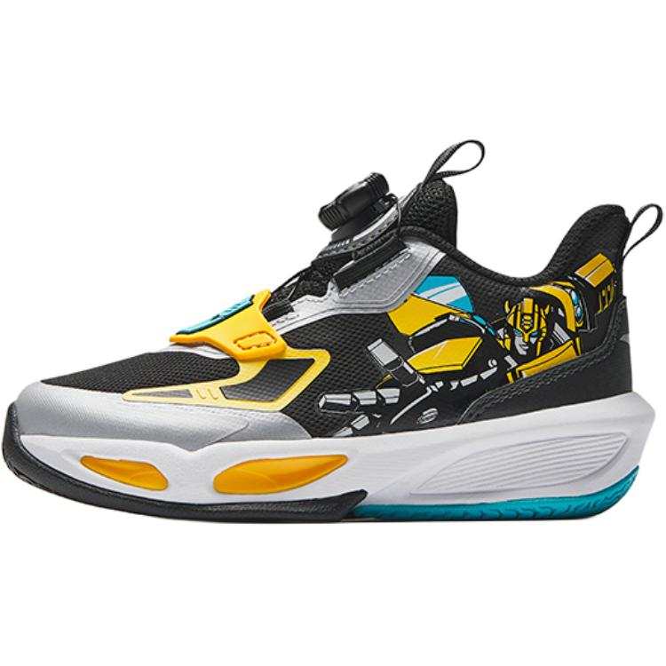 Antakids Qing Kuang Abrasion Resistant Breathable Mid top Children's Basketball Shoes Children Aged 3 7 Years Old
