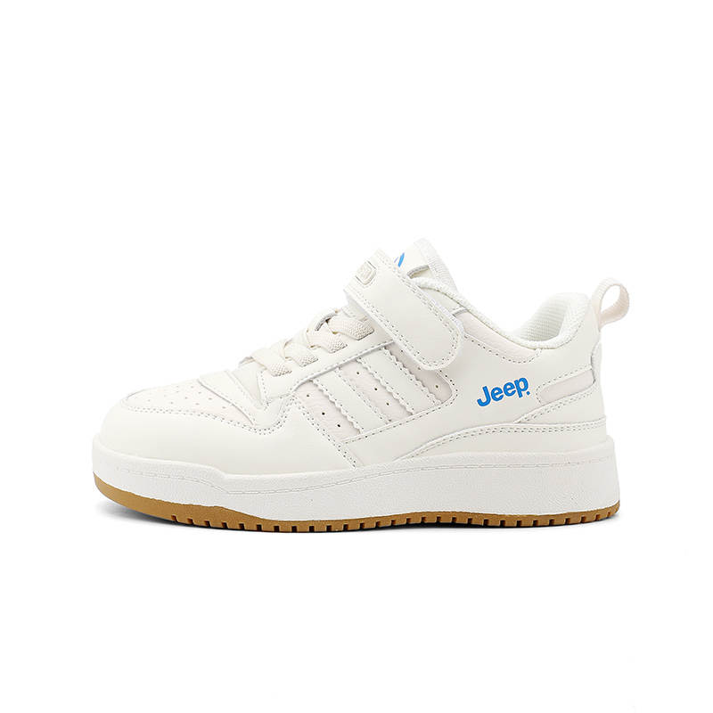 Jeep Abrasion Resistant Low top Kids' Skateboarding Shoes Ecru Kids'