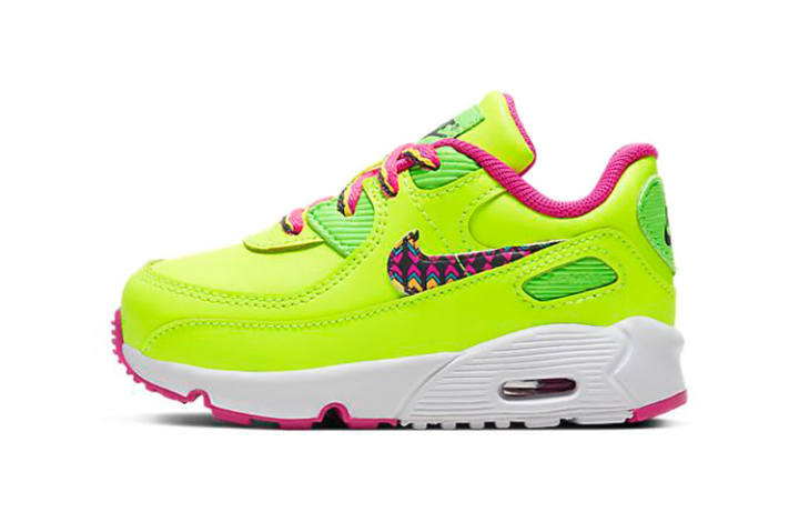 Nike Nike Air Max 90 Volt Fire Pink Green Strike TD