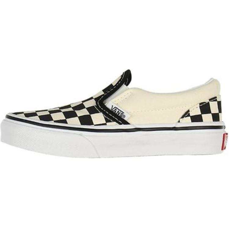 Vans Slip on Low top Kids' Skateboarding Shoes Yellow Black Kids'