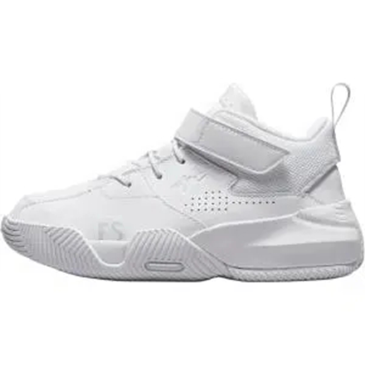 Jordan Jordan Stay Loyal 2 Comfortable And Trendy Slip Resistant Abrasion Resistant Low top Children's Basketball Shoes White
