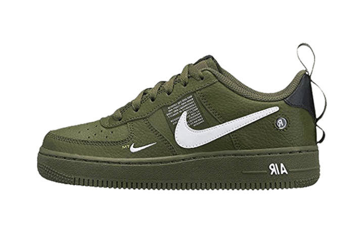 Nike Nike Air Force 1 Low Utility Olive Canvas GS