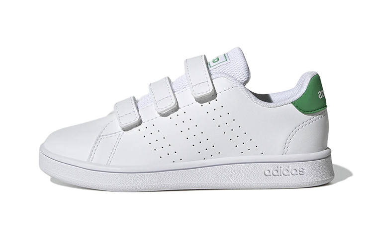 Adidas Neo ADVANTAGE Abrasion Resistant Low top Kids' Skateboarding Shoes Children Aged 3 7 Years Old