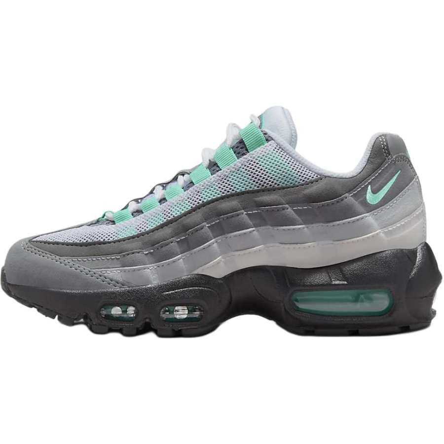 Nike Nike Air Max 95 Low top Casual Shoes White Gray Green Unisex