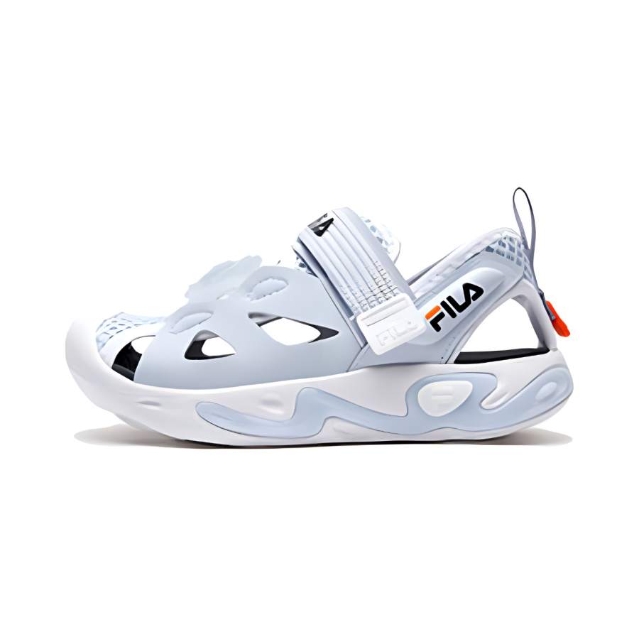 FILA KIDS Slip Resistant Abrasion Resistant Children's Sandals Light Blue Children Aged 3 7 Years Old