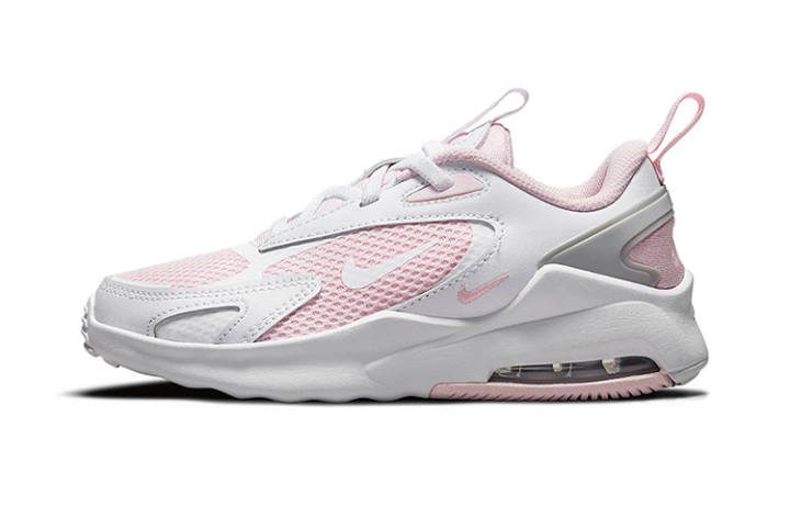 Nike Nike Air Max Bolt Comfortable Low top Running Shoes Pink White Kids'