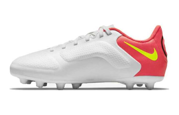 Nike Nike Tiempo Legend 9 Slip Resistant Low top Kids' Soccer Shoes White Red Kids'
